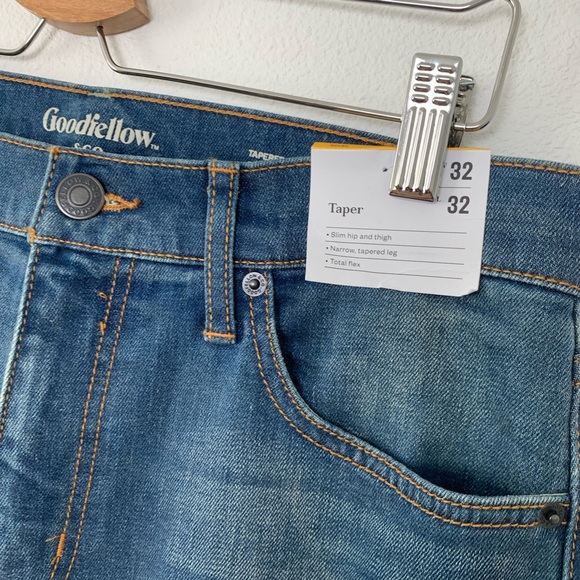 🌿Men’s Goodfellow taper blue jeans - Picture 5 of 7